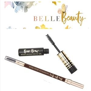 FREE SHIP!! 2 Piece Belle Beauty Eyebrow Kit- Waterproof Brow Pencil & Brow Gel
